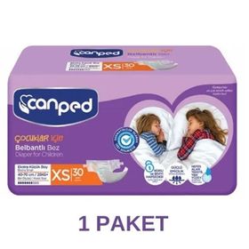 Canped XS 30'lu Çocuklar İçin Belbantlı Hasta Bezi