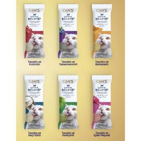 Can's Gourme Lollipop Karışık Freeze Dried 15x1.4 gr 6'lı Kedi Ödülü