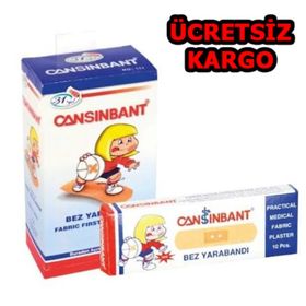 Cansın 30 Paket 300 Adet Yara Bandı