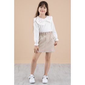 Cansın Mini 20334 Krem Kız Çocuk Jean Etek