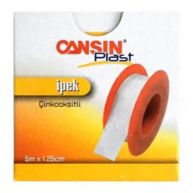 Cansın Plast 5 mt 1.25 cm İpek Flaster