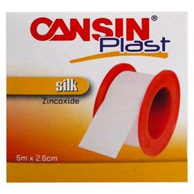 Cansın Plast 5 mt 2.5 cm İpek Flaster