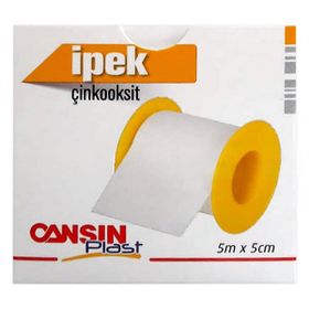 Cansın Plast 5 mt 5 cm İpek Flaster