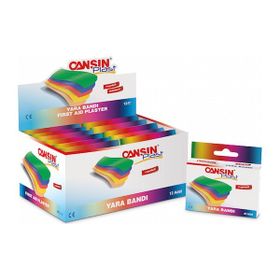 Cansın Plast Renkli 20 Adet Yara Bandı
