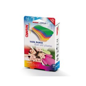 Cansın Plast Renkli 20 Adet Yara Bandı