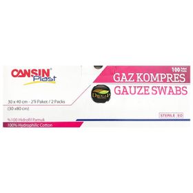Cansın Plast Steril 30x80 cm Gaz Kompres
