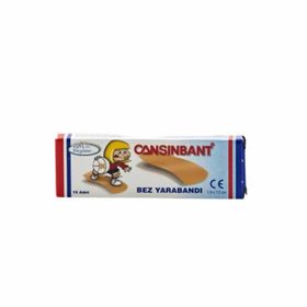Cansınbant 1 Paket 10'lu Bez Yara Bandı