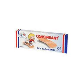 Cansınbant 1 Paket 10'lu Bez Yara Bandı