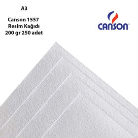 Canson 1557 200 gr 250 Adet Resim Kağıdı