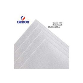 Canson 1557 200 gr 35x50 cm 10 Adet Çizim Kağıdı
