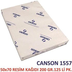 Canson 1557 50x70 200 GR 125 Adet Resim Kağıdı