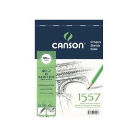 Canson 1557 Eskiz Defteri 120Gr. 40 Yaprak, A5 3'LÜ