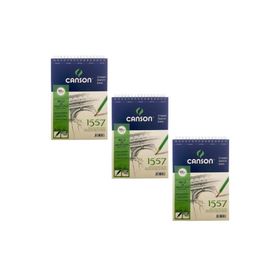 Canson 1557 Eskiz Defteri 120Gr. 40 Yaprak, A5 3'LÜ