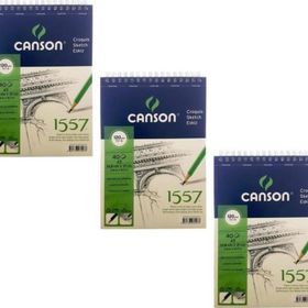 Canson 1557 Eskiz Defteri 120Gr. 40 Yaprak, A5 3'LÜ