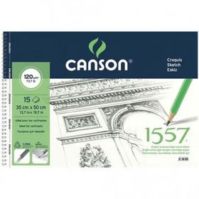 Canson 35x50 cm 15 Yaprak Eol 120 gr Resim Defteri