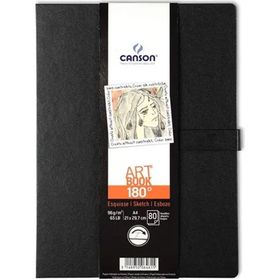 Canson 80 Sayfa Bk Art Book 180 Derece Eskiz ve Yazı Defteri