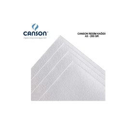Canson A3 297x420 mm 10 Adet Sulu Boya Resim Kağıdı