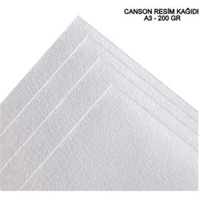 Canson A3 297x420 mm 10 Adet Sulu Boya Resim Kağıdı
