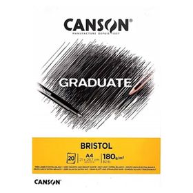 Canson A4 Graduate Cangrad Bristol 20 Yaprak 180 gr Çizim Defteri