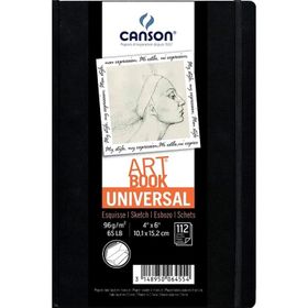 Canson Art Book Universal 96 g 10.2x15.2 cm 112 Yaprak Eskiz Defteri