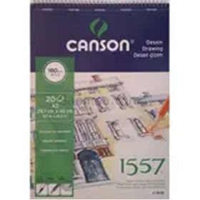 Canson Blok Üstten Spiralli 40 Yaprak A3 Teknik Resim Defteri
