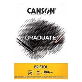 Canson C400110382 Graduate Bristol A5 180G 20 Sayfa Resim Defteri