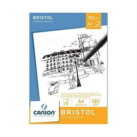 Canson C400110383 Graduate Bristol A4 180 GR 20 Sayfa Çizim Defteri