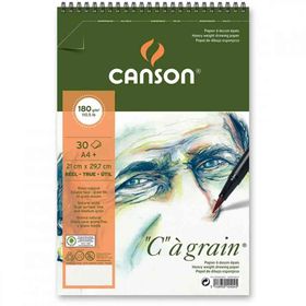Canson Ca Graın A4 180 gr 30 Yaprak Çizim Defteri