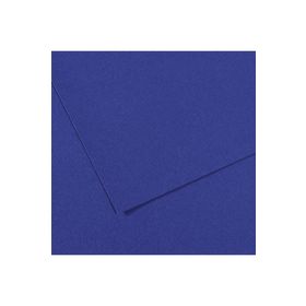 Canson Dokulu Mavi Mi-Teintes 50x65 cm 160 gr Blu 595 10'lu Fon Kartonu