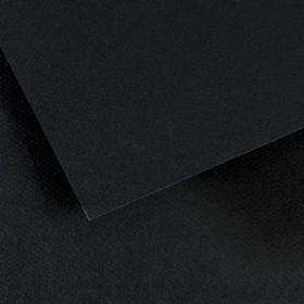Canson Dokulu Mi-Teintes 50x65 cm 160 gr 425 Black Siyah 10'lu Fon Kartonu