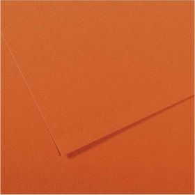 Canson Dokulu Mi-Teintes Sh Canmt 50x65 cm 160 gr Org Turuncu 453 10'lu Fon Kartonu