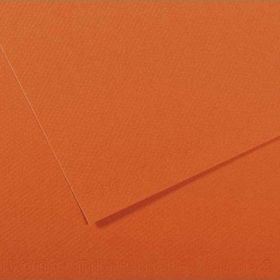 Canson Dokulu Mi-Teintes Sh Canmt 50x65 cm 160 gr Org Turuncu 453 10'lu Fon Kartonu