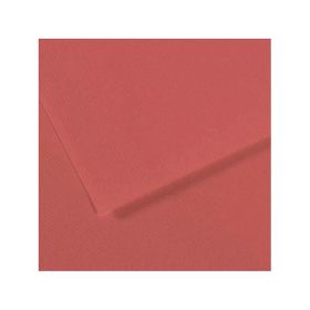 Canson Dokulu Mi-Teintes Sh Canmt 50x65 cm 160 gr Pembe Venedik Kırmızısı 189 10'lu Fon Kartonu