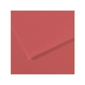 Canson Dokulu Mi-Teintes Sh Canmt 50x65 cm 160 gr Pembe Venedik Kırmızısı 189 10'lu Fon Kartonu
