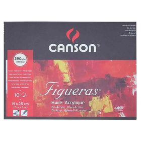 Canson Figueras 19x25 cm 290 gr 10 Yaprak Yağlı Boya Blok