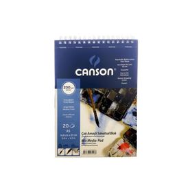 Canson Fineface Çok Amaçlı A3 20 Yaprak 200 GR Resim Defteri