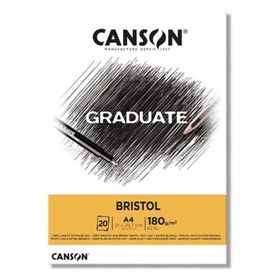 Canson Graduate Bristol A4 180 gr 20 Yaprak Defter