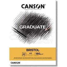 Canson Graduate Cangrad Bristol 20 Yaprak A5 180 gr Çizim Bloğu