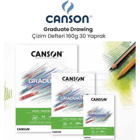 Canson Graduate Drawing 160 gr 30 Yaprak Çizim Defteri