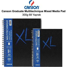 Canson Graduate Multitechnique Mixed Media Pad 300 gr 68 Yaprak Defter