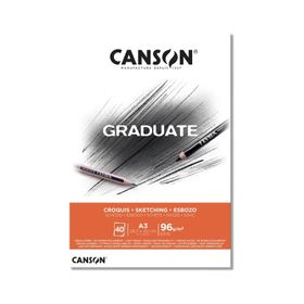 Canson Graduate Sketching 96 gr 40 Yaprak Çizim Defteri