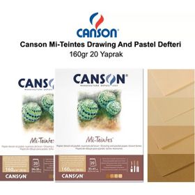 Canson Mi Teintes 160 gr 20 Yaprak Drawing And Pastel Defteri