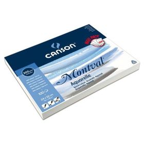 Canson Montval 300 gr 100 Yaprak Maxi Pack Sulu Boya Blok Resim Defteri