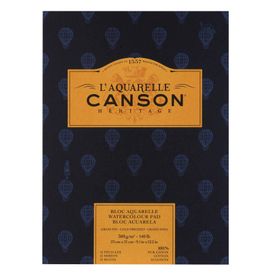 Canson Pad Canheritage Aq 12S 23x31 cm Gf 300 gr Suluboya Defteri