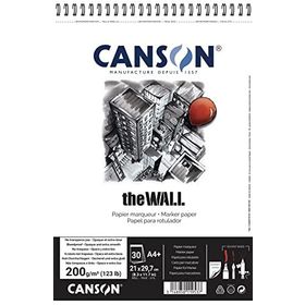 Canson The Wall 30 Sayfa A4+ 220 gr Eskiz ve Resim Defteri