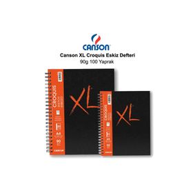 Canson Xl Croquis 90 gr 100 Yaprak Eskiz Defteri