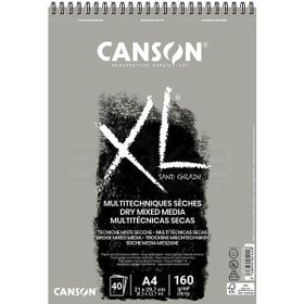 Canson Xl Dry Mix Media Naturel Sand Paper 40 Yaprak 160 gr Spiralli Defter