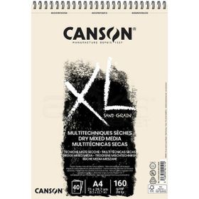 Canson Xl Dry Mix Media Naturel Sand Paper 40 Yaprak 160 gr Spiralli Defter