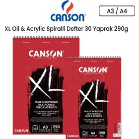 Canson Xl Oil & Acrylic 30 Yaprak 290 gr Spiralli Defter