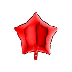 Cansüs 45 cm Kırmızı Yıldız Folyo Balon